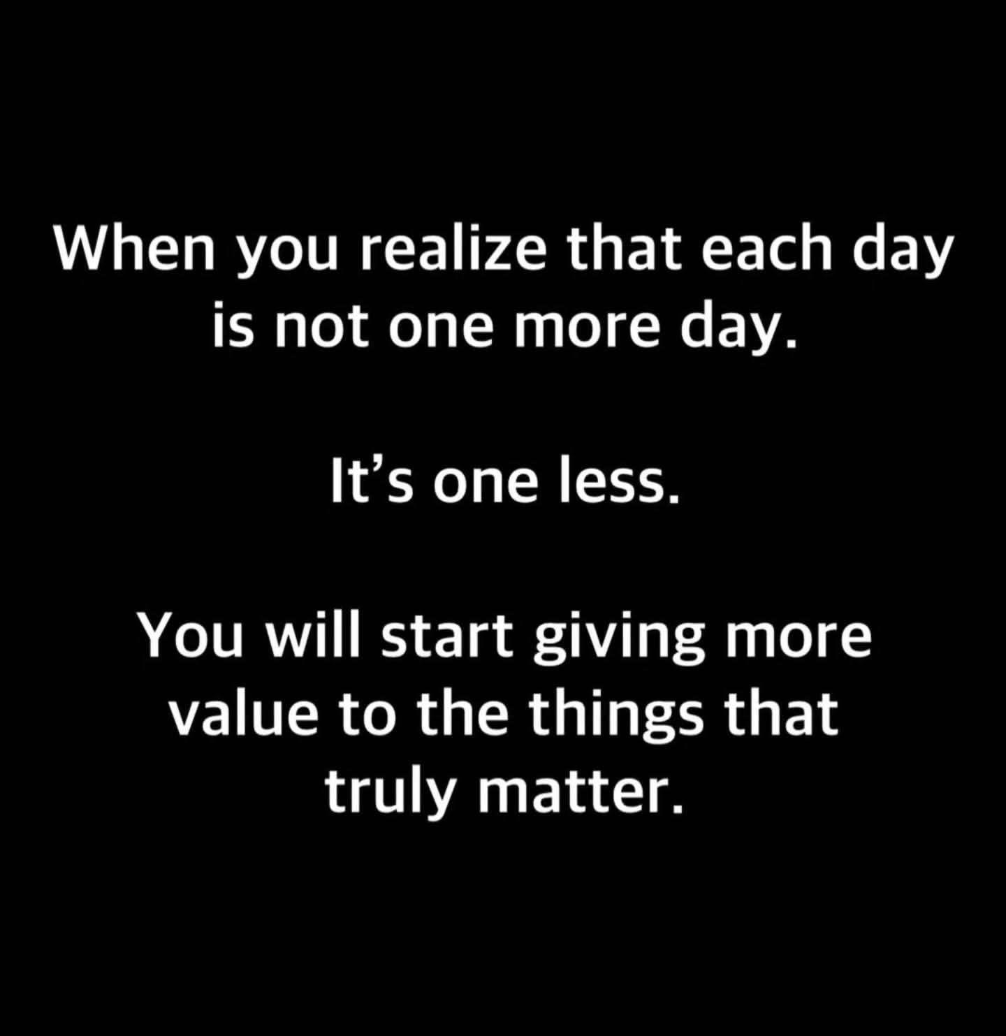 Use Less Day IT IS NOT ONE MORE, IT IS ONE LESS – SECRET 2 AN AMAZING LIFE
